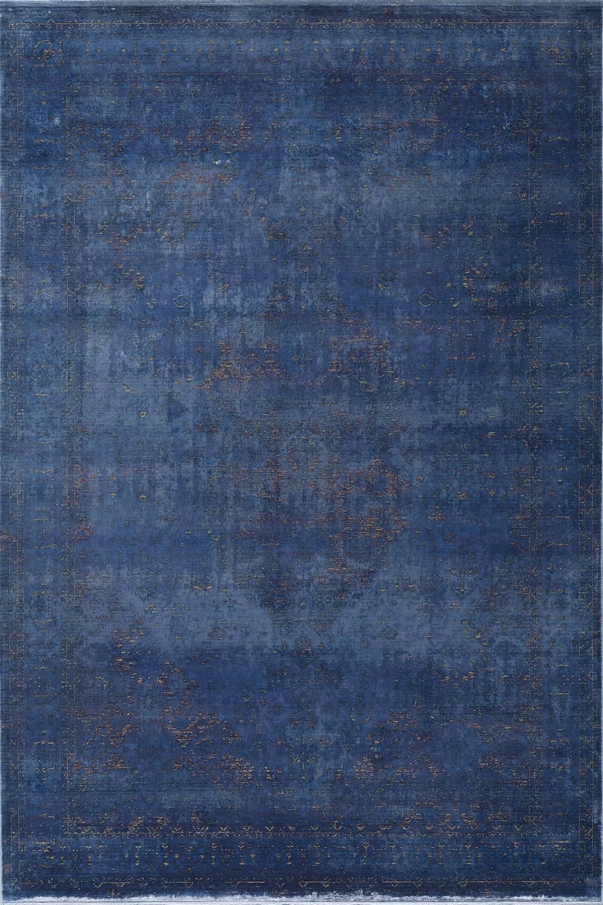 Gordion - Lapis Kendinden Saçaklı Modern Halı - küçük resim 1