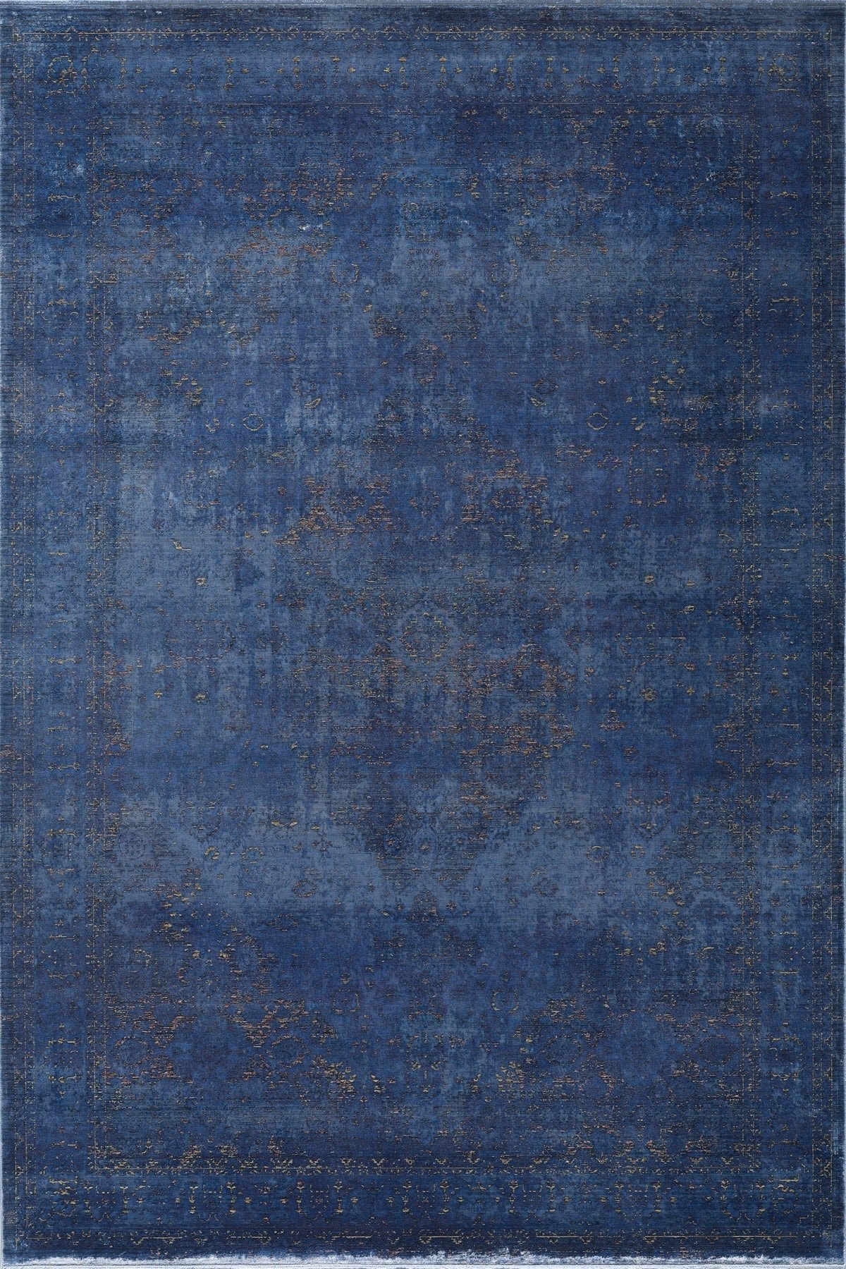 Gordion - Lapis Kendinden Saçaklı Modern Halı